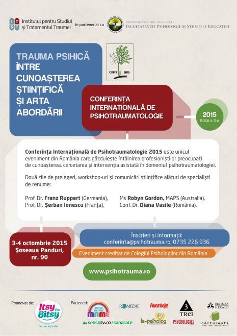 Conferinta Internationala de Psihotraumatologie 2015